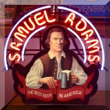 C27. Samuel Adams neon sign.